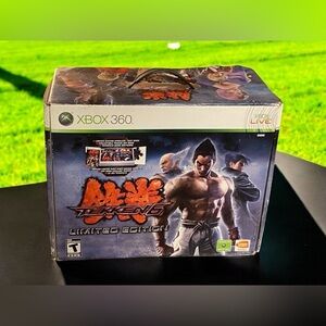 Tekken 6 Xbox 360 Limited Edition CIB Complete with Hori Fight Stick & Artbook
